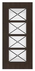 Mastercraft Artisan W X H Walnut Steel External Grille Full Lite