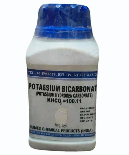 White Potassium Bicarbonate Powder Grade Standard Technical Grade At Rs 380 Kg In Hapur