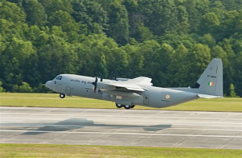 C J Super Hercules Aircraft Of The Indian Air Force Iaf