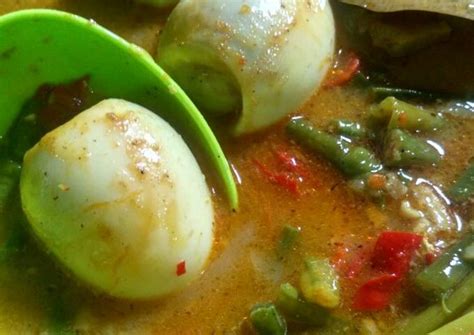 Resep Gulai Telur Kacang Panjang Oleh Alfiani Syifau Nisa Cookpad