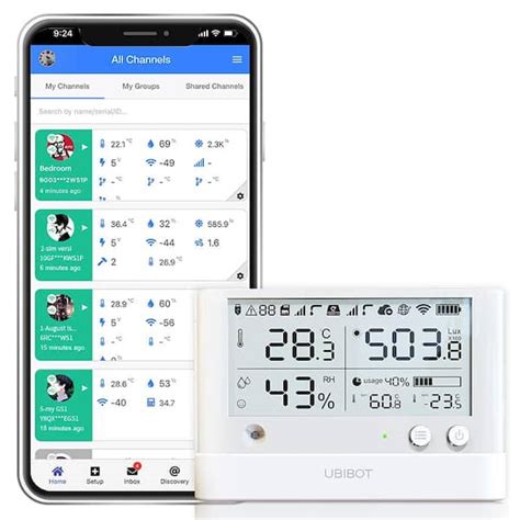 Ubibot Ws1 Cloud Based Wifi And Sim Version Temperature Sensor