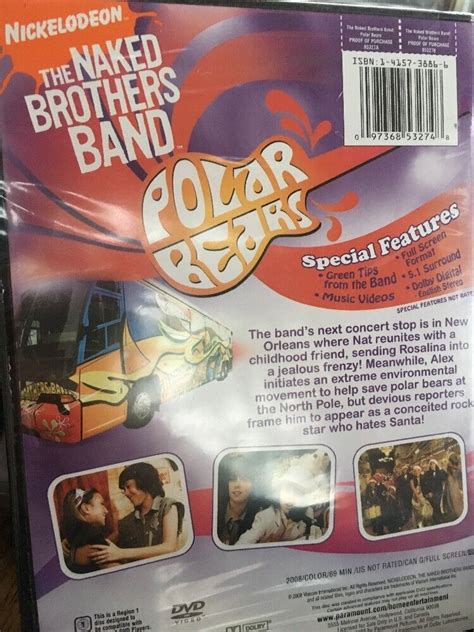 Dvd The Naked Brothers Band Polar Bears New Sealed Ebay