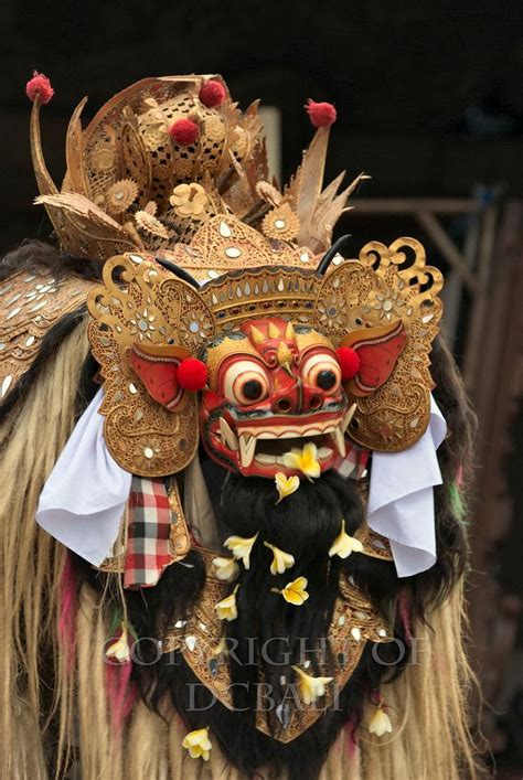 Barong Ket Lion Barong Barong Bali Barong Bali Painting