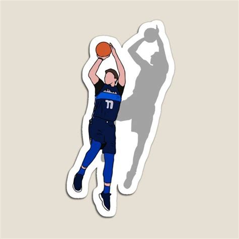 Luka And Dirk Fadeaway Magnet for Sale by RatTrapTees Luka dončić