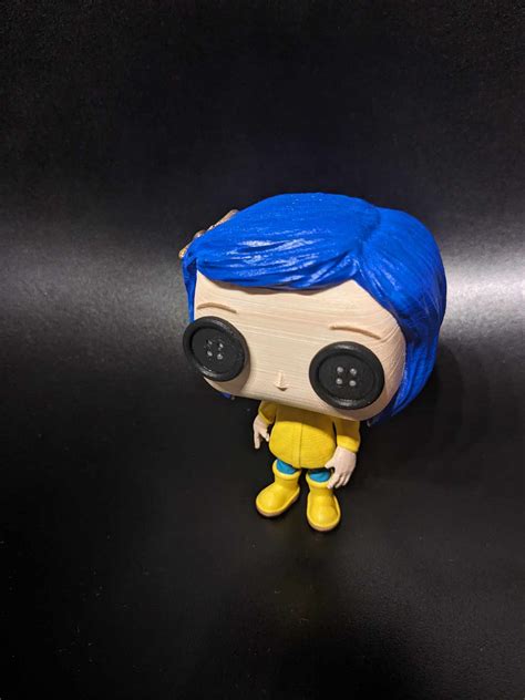 Archivo Stl Figura De Coraline Objeto De Impresi N D Para Descargar