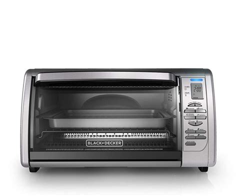 Blackdecker Countertop Convection Toaster Oven Silver Cto6335s