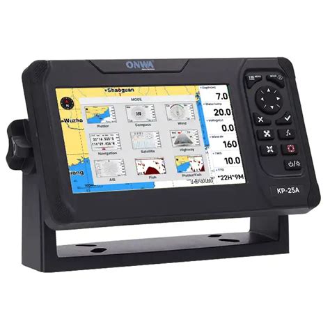 KP 27A NEW ONWA 7 Inch GPS Chart Plotter With Class B AIS