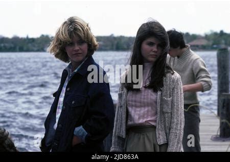 RYAN,LOUGHLIN, AMITYVILLE 3-D, 1983 Stock Photo - Alamy