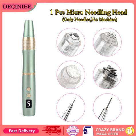 1 Pcs Screw Cartridge Replacement For Derma Pen Microneedle 9 Pin 12