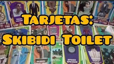 SKIBIDI TOILET Tarjetas FIGURArte Bootleg YouTube