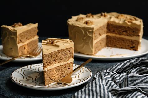 Coffee Walnut Layer Cake Recipe Nyt Cooking