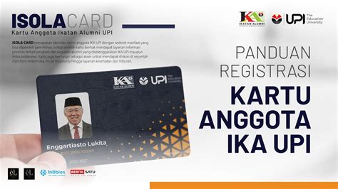 Panduan Registrasi Kartu Anggota IKA UPI YouTube