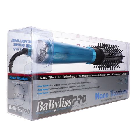 BaBylissPRO Nano Titanium Rotating Hot Air Brush LaLa Daisy