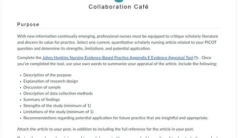 Solution NR 505NP Week 3 Discussion Quantitative Research