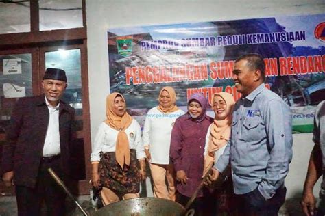 Peduli Cianjur Pemprov Sumbar Siapkan 15 Ton Rendang Untuk Korban