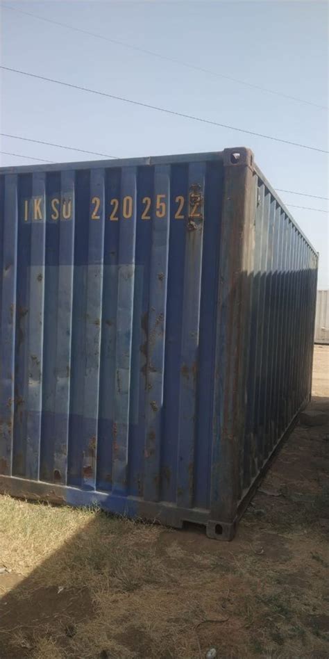 Galvanized Steel 40 Feet Used Shipping Container At Rs 160000 00 Unit