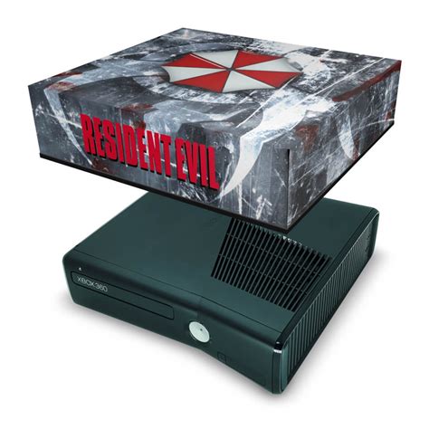 Capa Anti Poeira Xbox Slim Resident Evil Umbrella Submarino