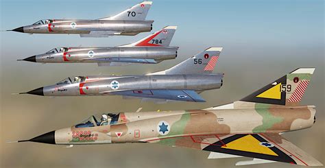 Israeli Mirage Iiic Shahak Skinpack