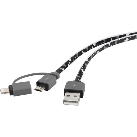 Renkforce Usb Kábel Usb 20 Usb A Dugó Usb Mikro B Dugó Apple