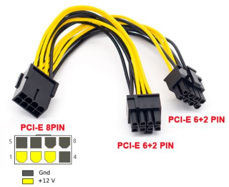 Как сделать переходник для питания видеокарты 6 pin • Smartadm.ru