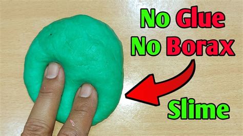 How To Make Slime Without Glue Or Borax L How To Make Slime With Flour And Sugar L Diy No Glue