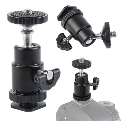 U Bi Xoay Kim Lo I C T L N G N N Live Stream Ch N Flash Hot Shoe M Y Nh Ball Head Mini