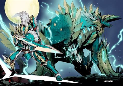 Zinogre In 2023 Monster Hunter Art Monster Hunter World Wallpaper