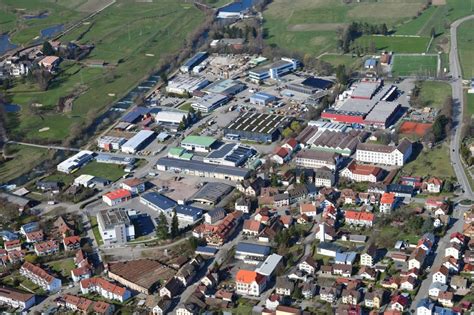 Schopfheim Von Oben Industrie Und Gewerbegebiet Im Ortsteil Fahrnau