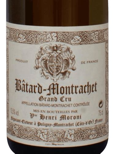 Henri Moroni Bâtard Montrachet Grand Cru Vivino Brasil