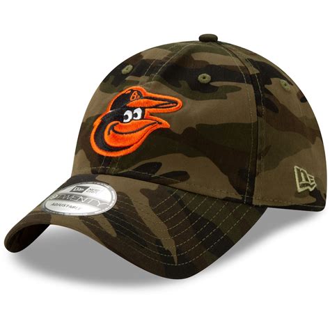 Mens Baltimore Orioles New Era Camo Core Classic 9twenty Adjustable Hat