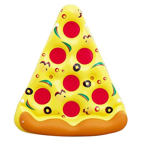 Buy Lvye1 Mrmf Inflatable Pizza Float Long Floating Pizza Slice Pool