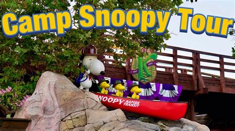 Full Camp Snoopy Tour At Knotts Berry Farm Height For Rides Food