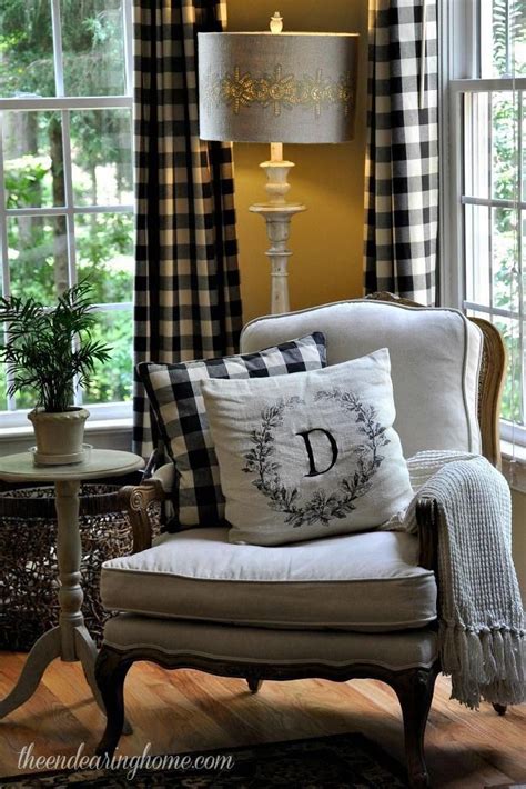 Love The Idea Of Plaid Curtains For My Living Room I Just Might Have