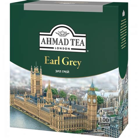 Чай черный «Ahmad Tea» бергамот, 100 шт, 200 г купить в Минске ...