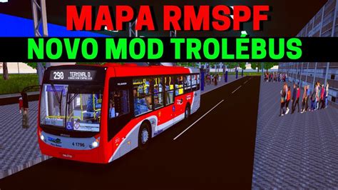 Gameplay Mapa Rmspf Novo Mod Trol Bus Padr O Sp Proton Bus