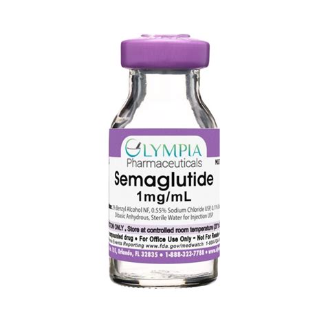 Compounded Semaglutide For Rx And Office Use Olympia Pharmacy