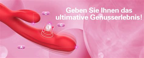 Vibrator Sexspielzeug Vibratoren Frauen Leise 10 Vibrationsmodi 5 Flattermodi Erotik Sex