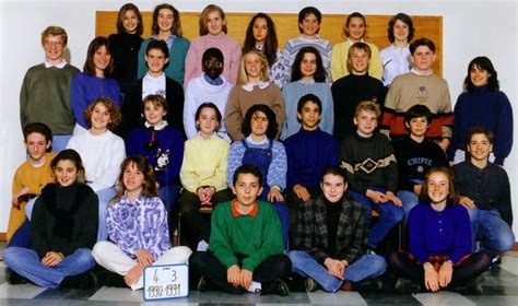 Photo De Classe Eme De Coll Ge Villaret Clairefontaine