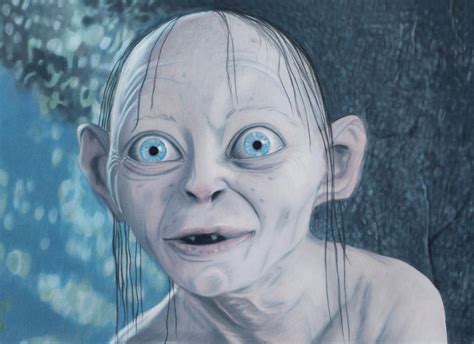 Smeagol Coloured Pencils By Sarahharas07 On Deviantart