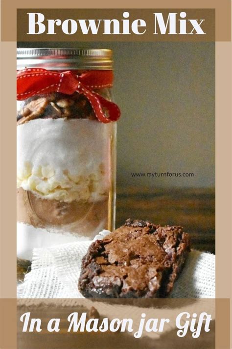 Brownie Mix In A Mason Jar Gift Mason Jar Cookie Mix Recipe Mason