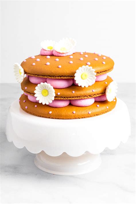 Macaron Cake The Tipsy Macaron