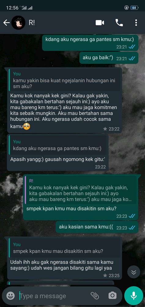 Pin Oleh Dina Re Di Chat Teks Romantis Romantis Kata Kata Cantik