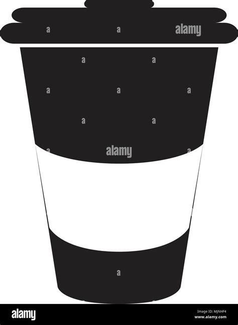 Isolated Coffee Plastic Cup Icon Stock Vector Image Art Alamy