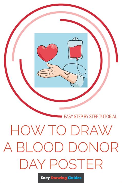 How To Draw Blood Donation Posters Escobedo Trind