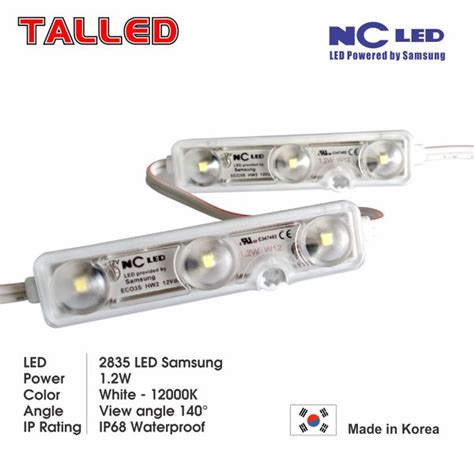 Jual Lampu Module Led 3 Mata Nc Led Samsung 2835 White 1 2w Made In