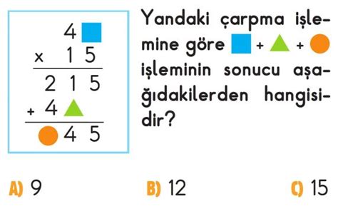 Eldesiz Ve Eldeli Arpma Lemi Test Z S N F Matematik Testleri