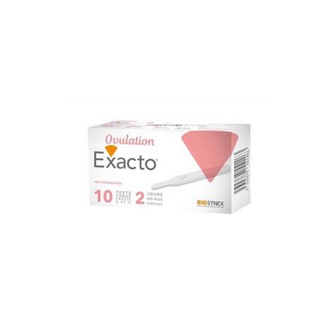 Biosynex Exacto 10 Test D Ovulation Pharmacie Du Triolet