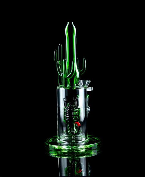 Scorpion Bong With Cactus Mouthpiece 10 • Stoners Rotation