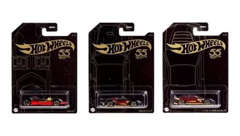 Hot Wheels Coleção Pearl And Chrome Set Miniaturas