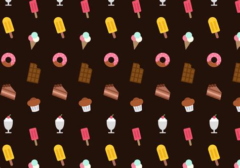 Donut Pattern Vector Art, Icons, and Graphics for Free Download